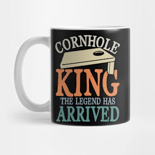 Cornhole King The Legend Has Arrived Mug